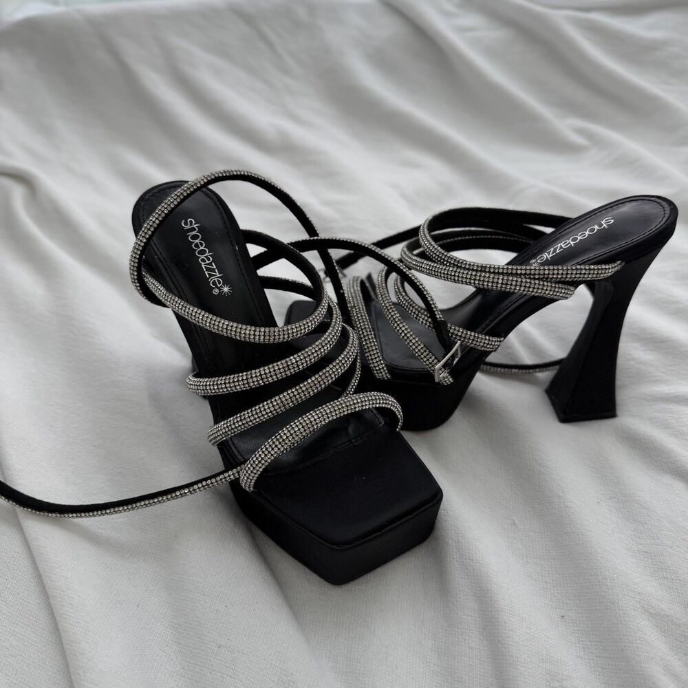 Women High Heels Glitter Sandals